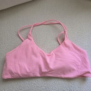 Pink Strappy Bralette